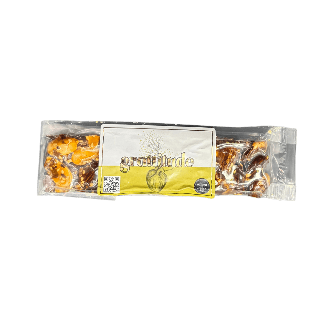 Turrón de Guirlache con sésamo calidad suprema artesanal